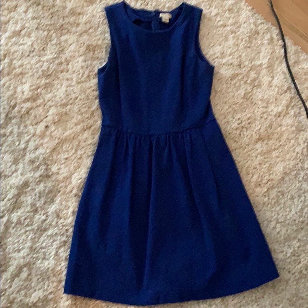 Jcrew xxs blue dress